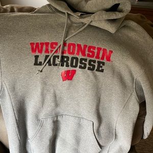 Wisconsin Badger Lacrosse Hoodie